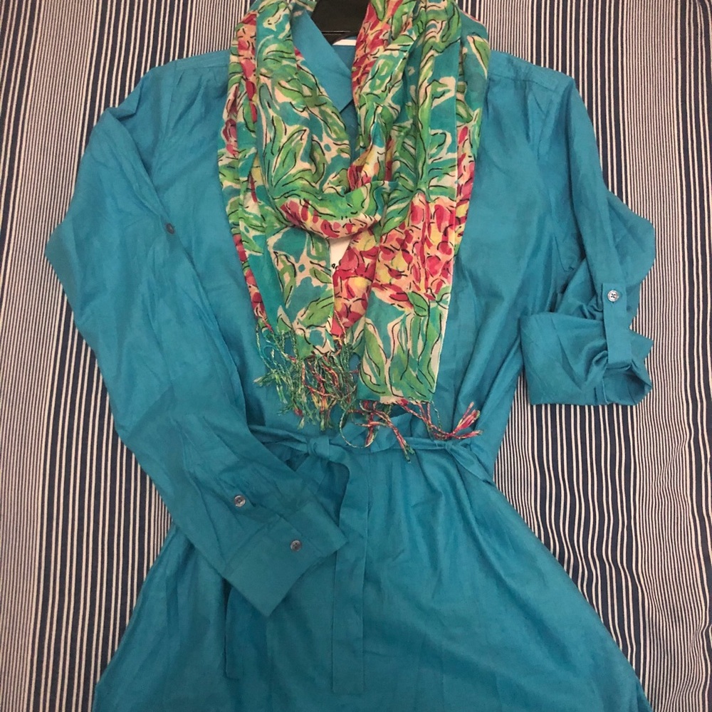 🐊Lacoste🐊 NWT!! 🐊Shirt 👗 Dress Size 10